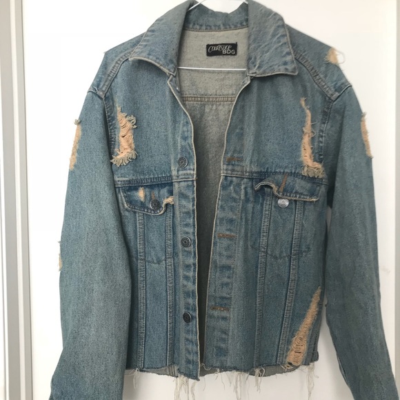 Urban Outfitters Jackets & Blazers - Distressed denim jacket